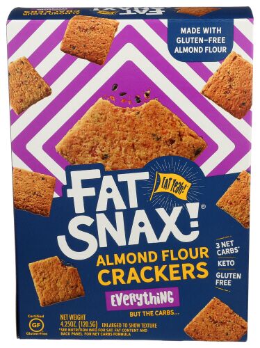 Fat Snax Almond Flour Crackers