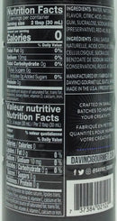 Da Vinci Sugar Free Syrup