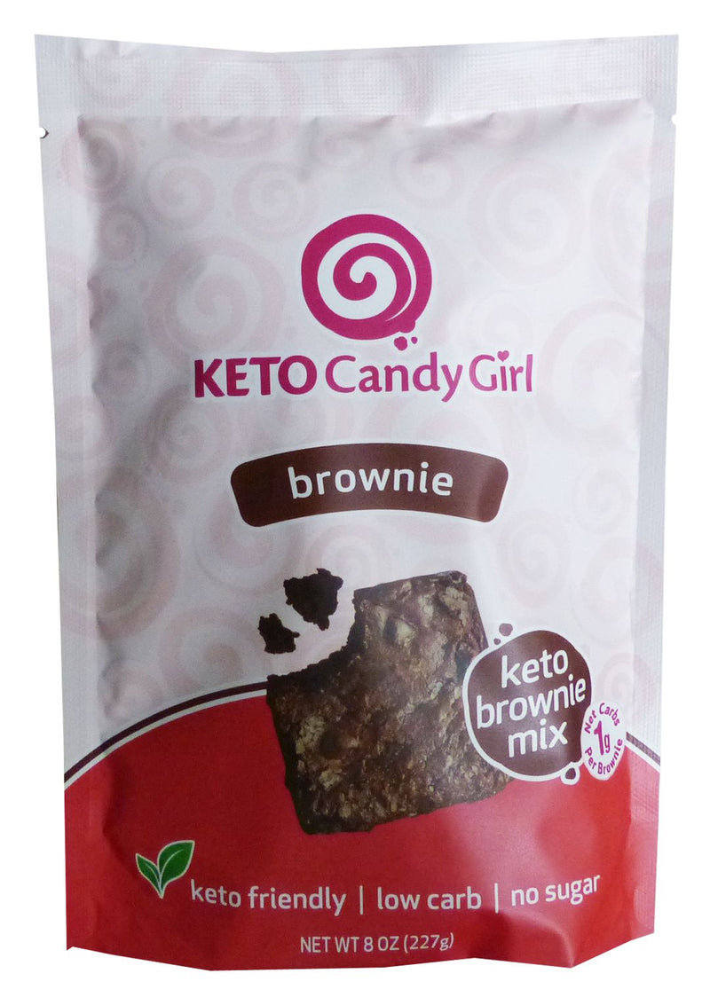 Keto Candy Girl Keto Brownie Mix 8 oz 