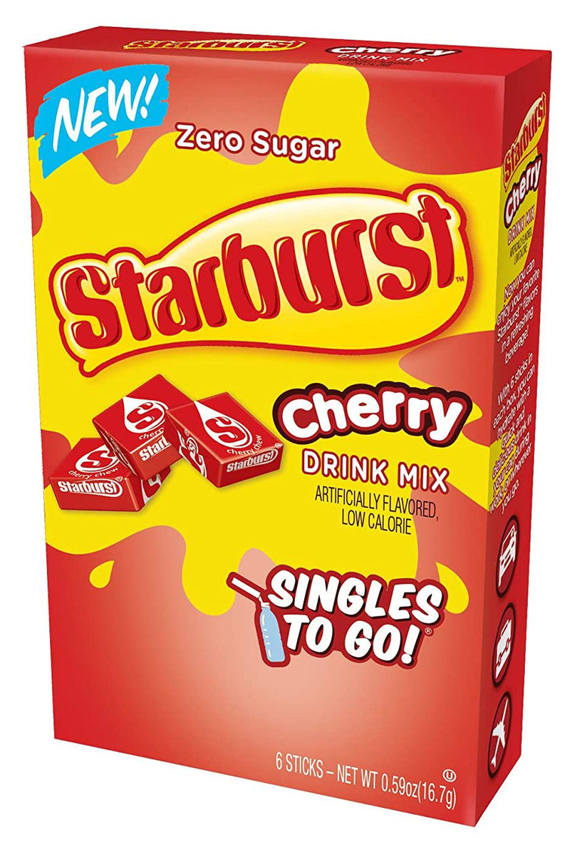 Starburst Zero Sugar Singles-to-Go