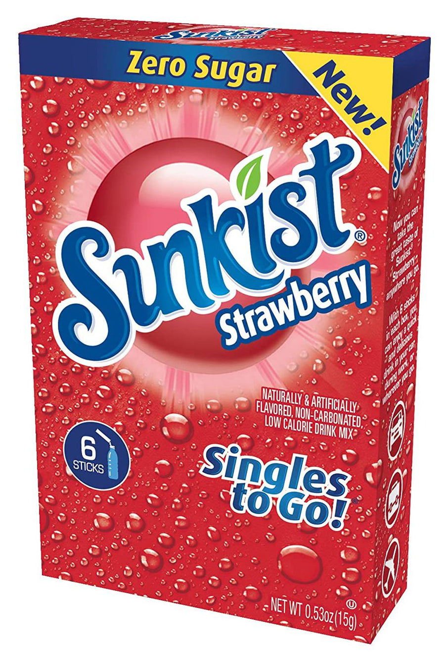 Sunkist Zero Sugar Singles-to-Go by Sunkist - Exclusive Offer at
