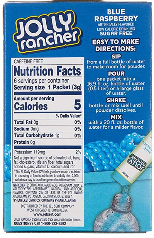 One Blue Raspberry Jolly Rancher