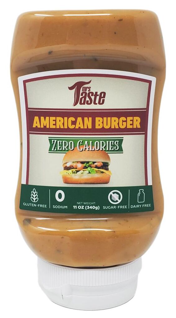 Mrs Taste Zero Calorie American Burger Sauce 11 oz 