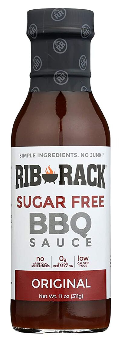 Rib Rack Sugar Free BBQ Sauce - 11 oz / Original