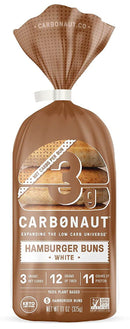 Carbonaut Low Carb Hamburger Buns 5 buns