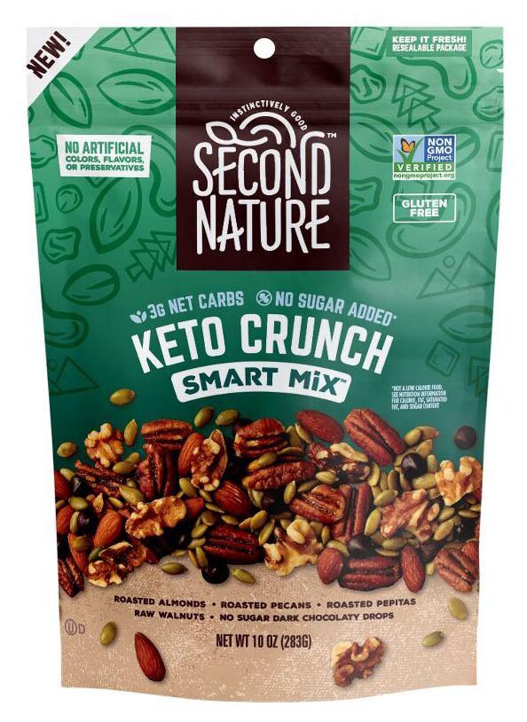 Second Nature Keto Crunch Smart Mix 10 oz