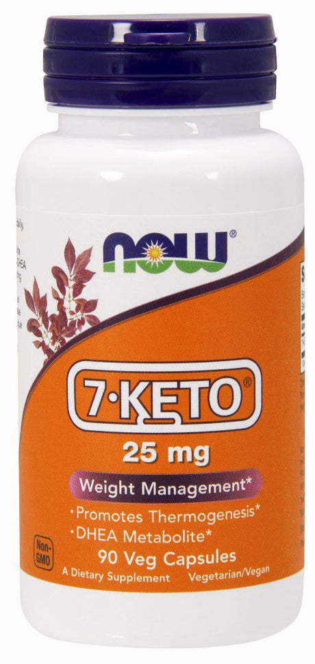 NOW 7-Keto® - 25 mg - 90 gélules végétales