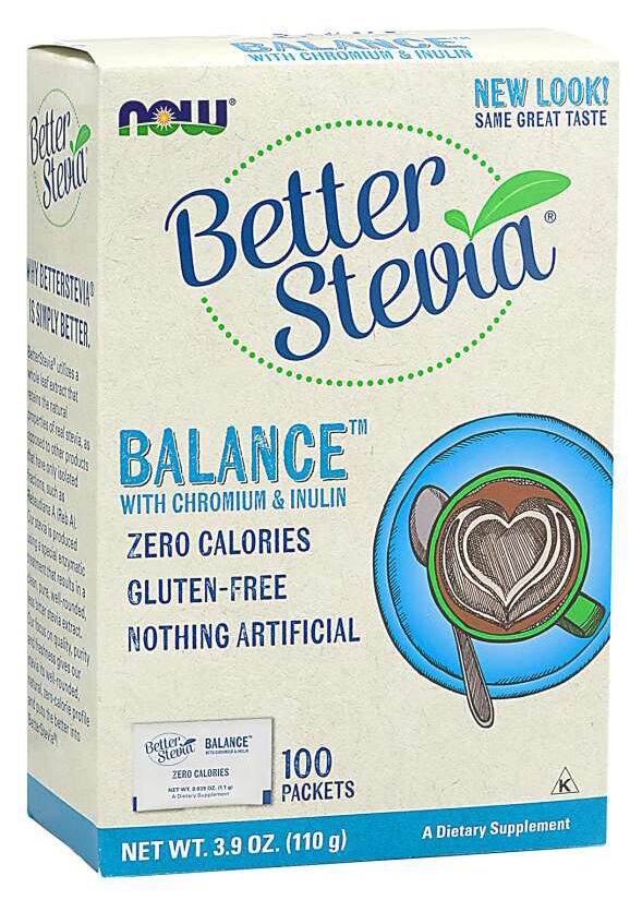 NOW Better Stevia Balance Packets 100 packets 