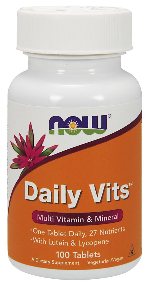 NOW Daily Vits Multi 100 tablets 