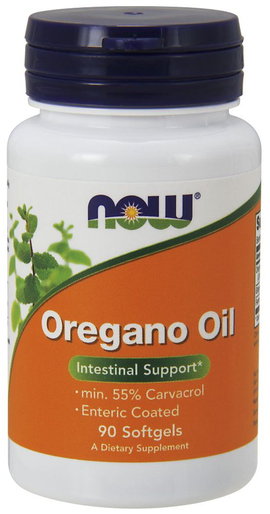 NOW Oregano Oil 90 enteric-coated softgels 