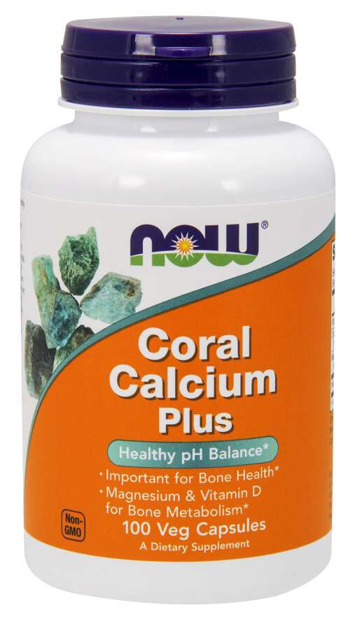 NOW Coral Calcium Plus w/ Magnesium & Vitamin D