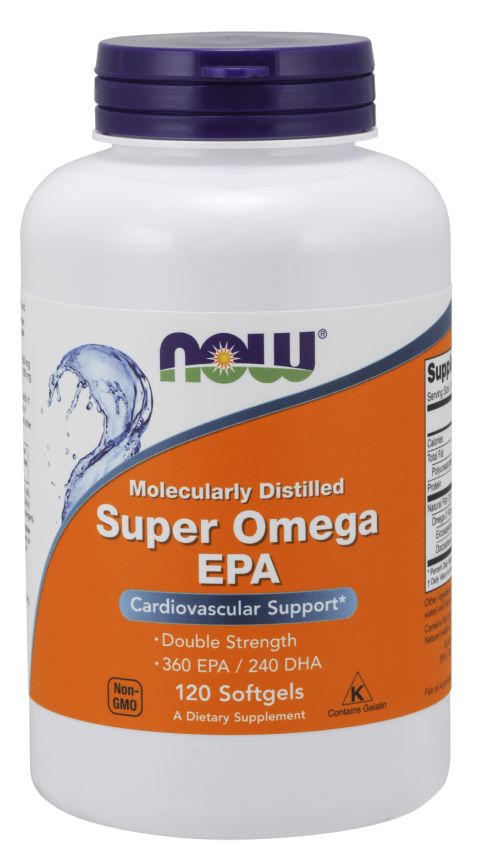 NOW Super Omega EPA 120 softgels 