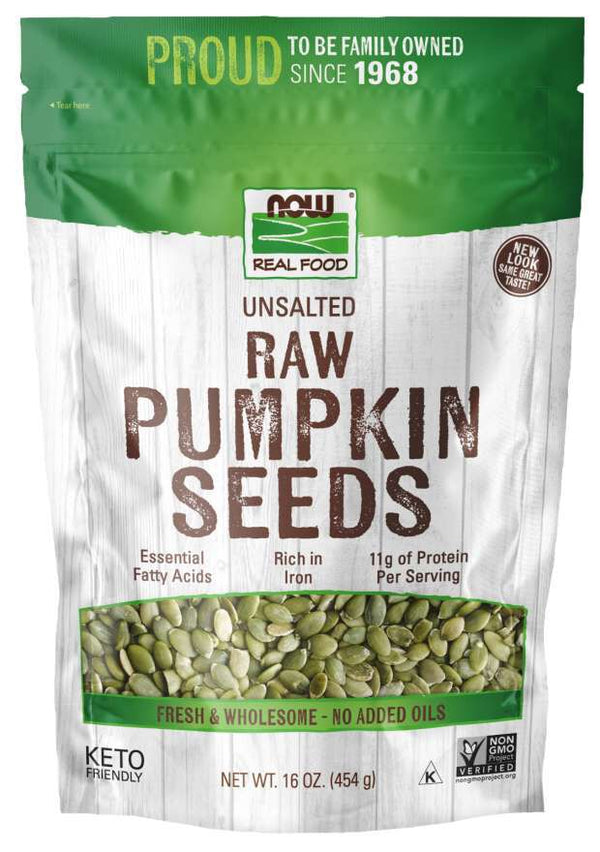 NOW Pumpkin Seeds 16 oz. (454g) 