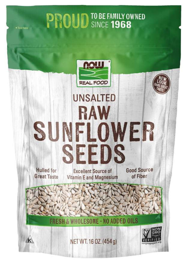 NOW Sunflower Seeds 16 oz 