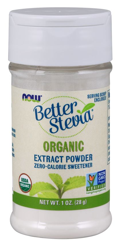 NOW Better Stevia Extract Powder, Organic