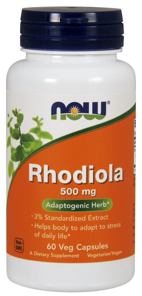 NOW Rhodiola 60 veg capsules 