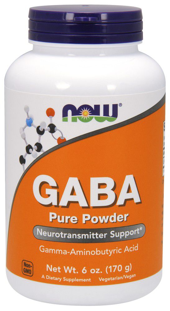 NOW GABA Powder 6 oz. (170g) 