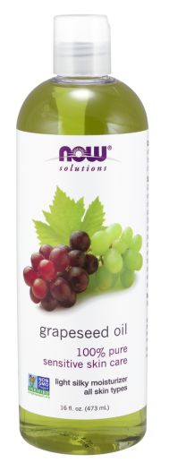 NOW Grapeseed Oil 16 fl oz. 