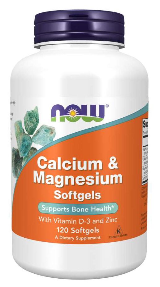 NOW Calcium & Magnesium with Vit D and Zinc
