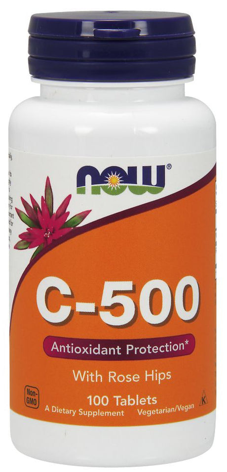NOW C-500 avec cynorhodon, 100 comprimés