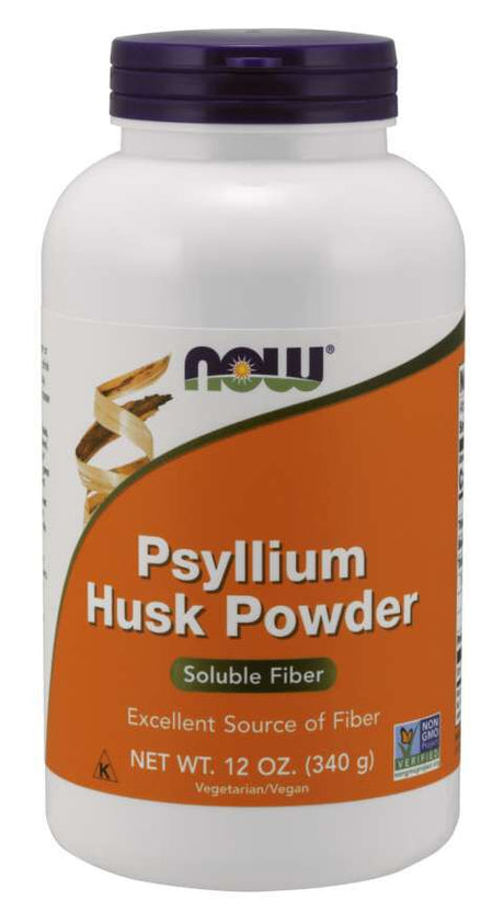 NOW Polvo de cáscara de psyllium - 340 g / Original