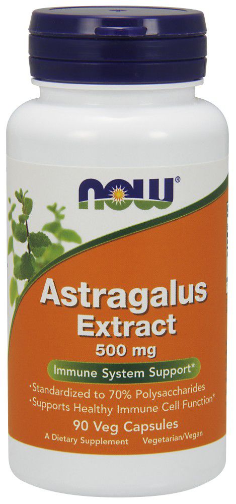 NOW Astragalus Extract 90 veg capsules 