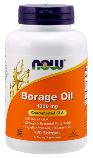 NOW Borage Oil 120 softgels 