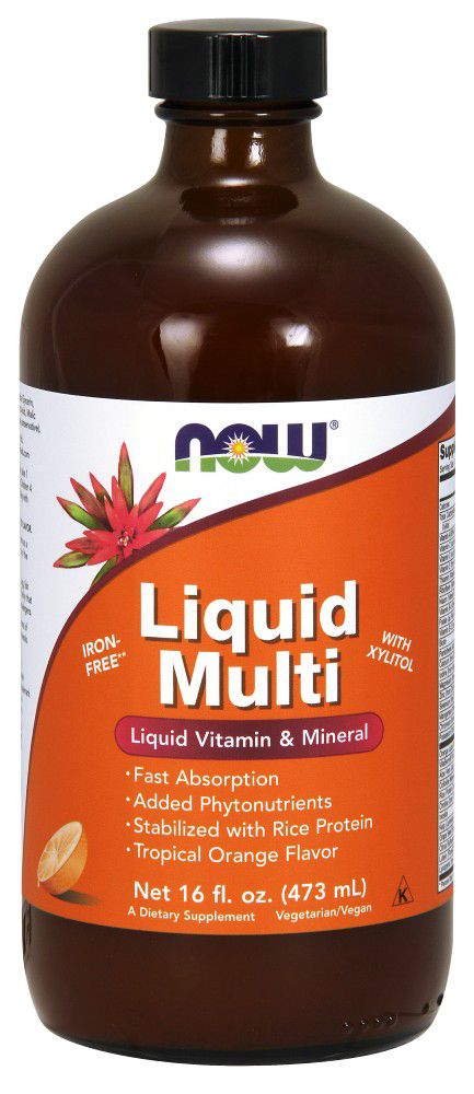 NOW Liquid Multi Vitamin & Mineral 16 fl oz 