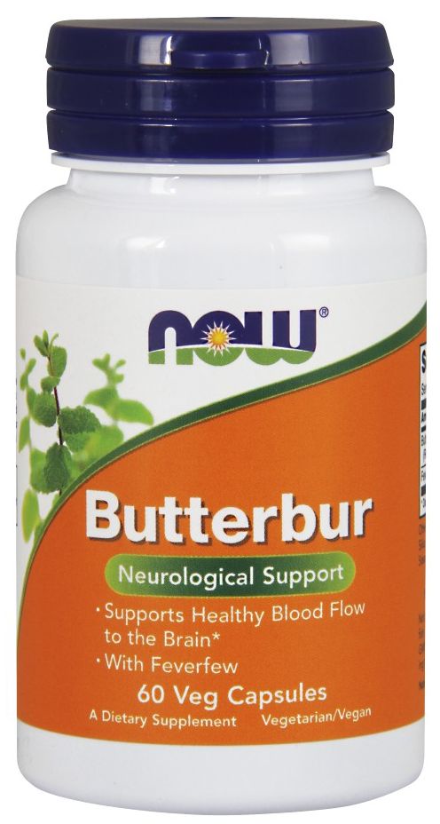 NOW Butterbur 60 veg capsules 