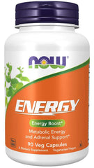 NOW ENERGY 90 veg capsules