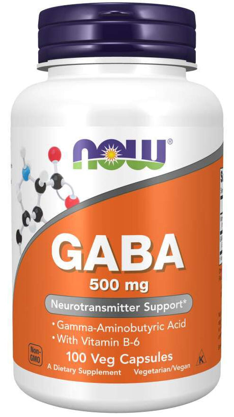MAINTENANT GABA - 100 Gélules Végétales / 500 mg