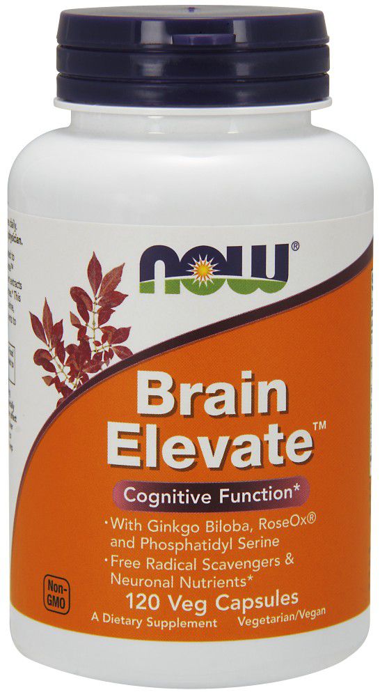 NOW Brain Elevate 120 veg capsules 