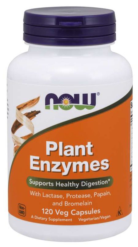 NOW Plant Enzymes 120 veg capsules 