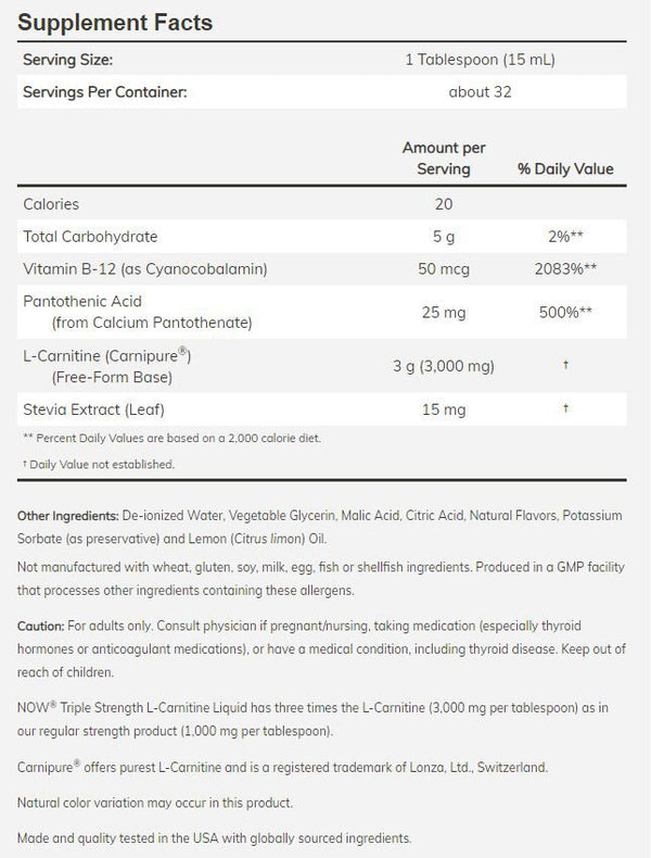 l carnitine jacked nutrition L-Carnitine – JYM L-Carnitine L-Tartrate