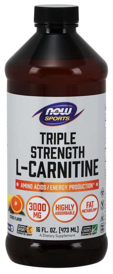 l carnitine t nation NOW Liquid L-Carnitine by NOW
