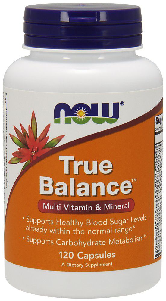 NOW True Balance Multi Vitamin 120 capsules 
