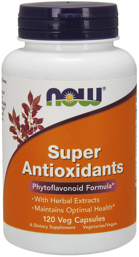 NOW Super Antioxydants - 120 gélules végétales