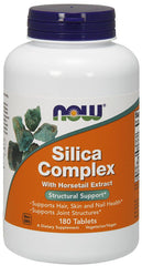 NOW Silica Complex, with Horsetail Extract 180 tablets