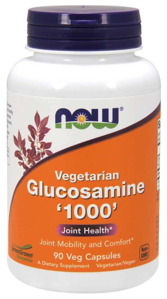 NOW Glucosamine, Vegetarian 90 veg capsules 