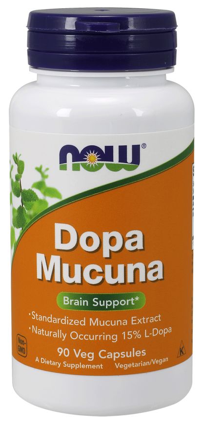NOW DOPA Mucuna 90 veg capsules 