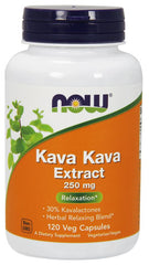 NOW Kava Kava Extract 120 veg capsules