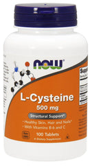 NOW L-Cysteine 500mg - 100 tablets