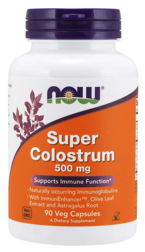 NOW Super Colostrum 90 veg capsules 