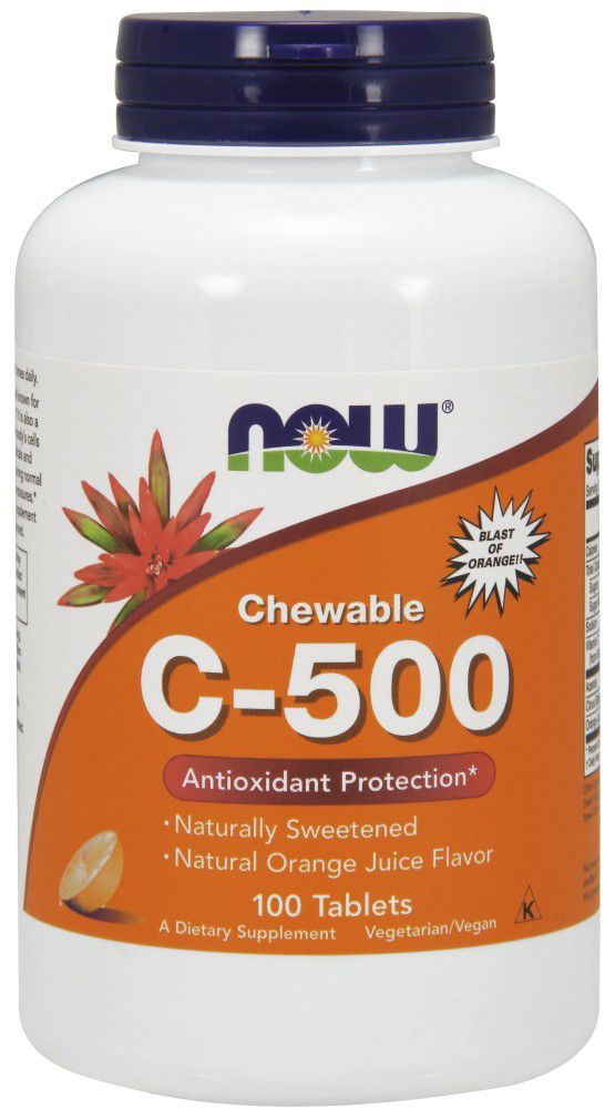 NOW C-500 Chewable 100 tablets 