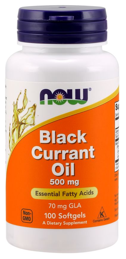 NOW Black Currant Oil 100 softgels 