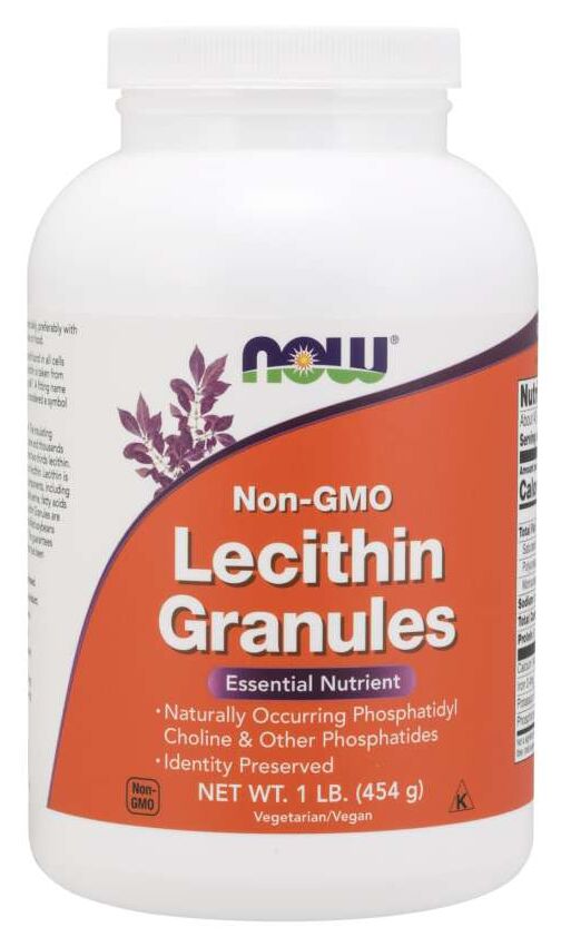 NOW Lecithin Granules, Non-GMO 1 lb. (454 g) 