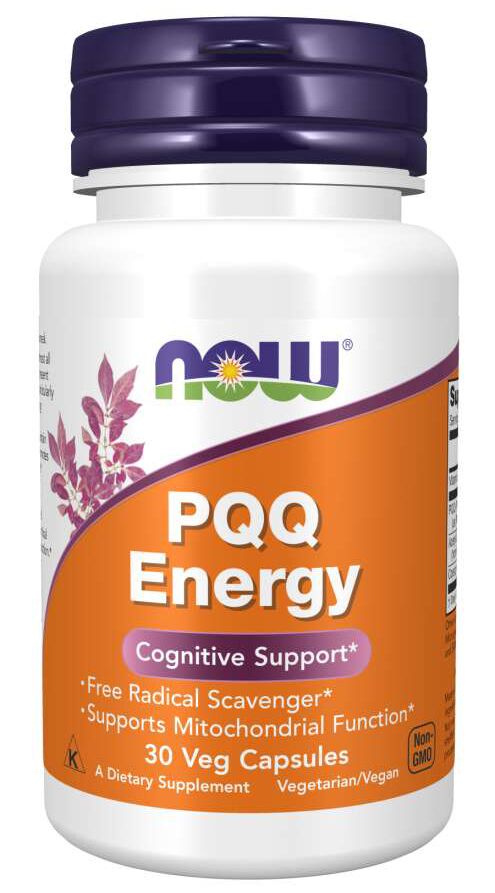 NOW PQQ Energy 30 veg caps 