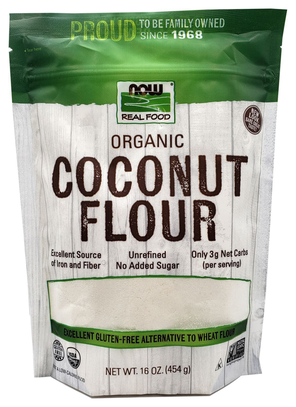NOW Coconut Flour 16 oz. 
