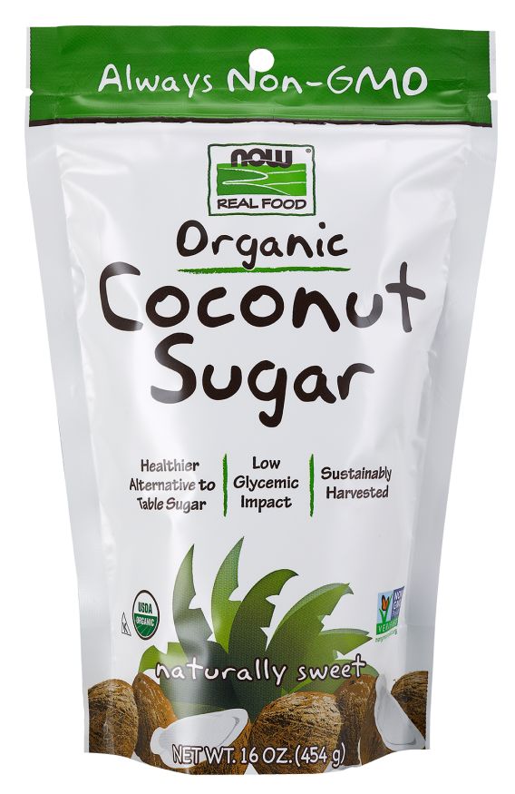 NOW Coconut Sugar 16 oz. 