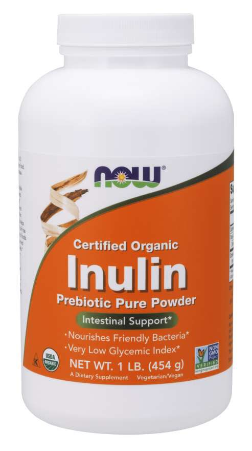 NOW Inulin Pure Powder, Organic